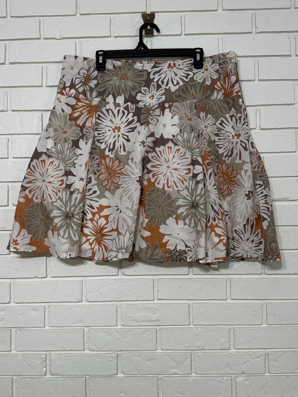 Mossimo Floral Pleated Skort Size 16 Retro Boho Cottagecore